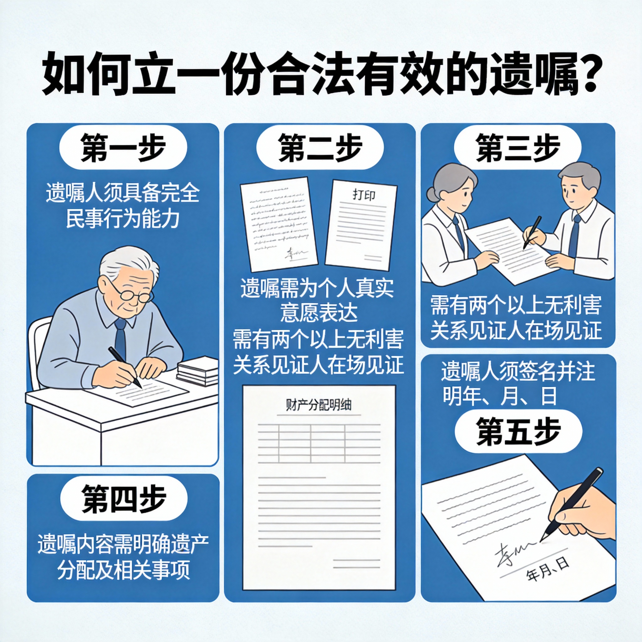 专业解读：如何立一份合法有效的遗嘱？公证专家为您支招